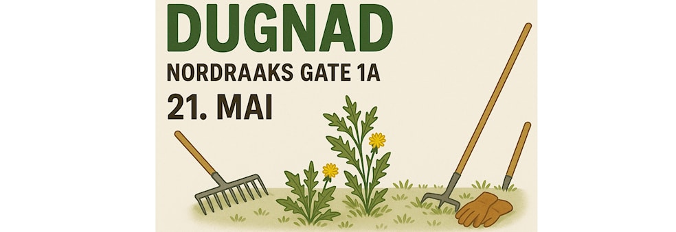 Dugnad 21. mai 2025